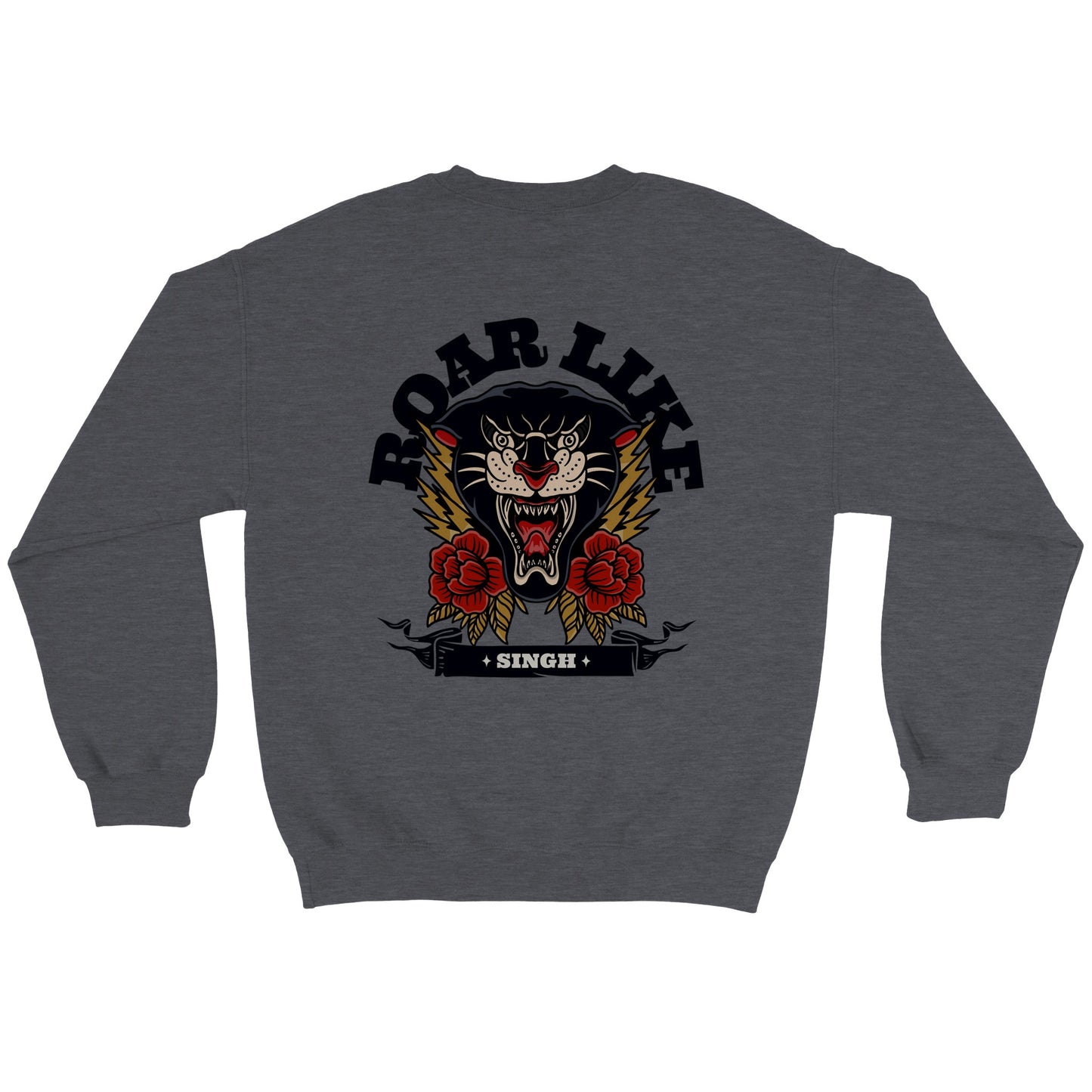 Roar Like a Singh punjabi t shirt unisex Crewneck Sweatshirt