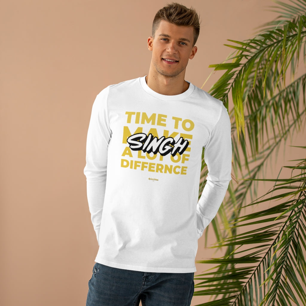 Singh make a difference Long-sleeved Tee