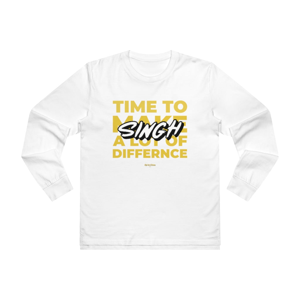 Singh make a difference Long-sleeved Tee