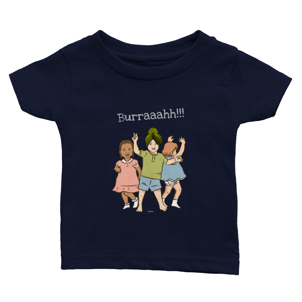 Burrraah Punjabi Baby Crewneck T-shirt