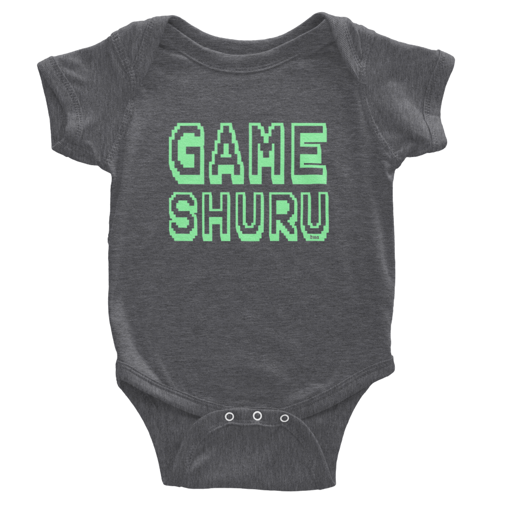 Game Shuru Baby boy/girl Short Sleeve Onesies