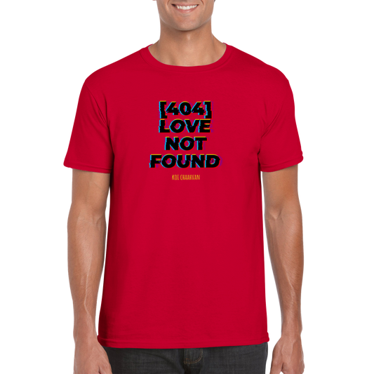 Error 404 Love not Found Koi Chaahwan Mens Crewneck T-shirt