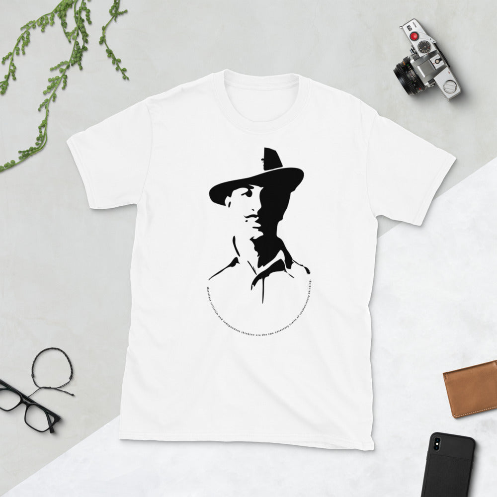 Shaheed Bhagat Singh Quote Short-Sleeve Unisex T-Shirt