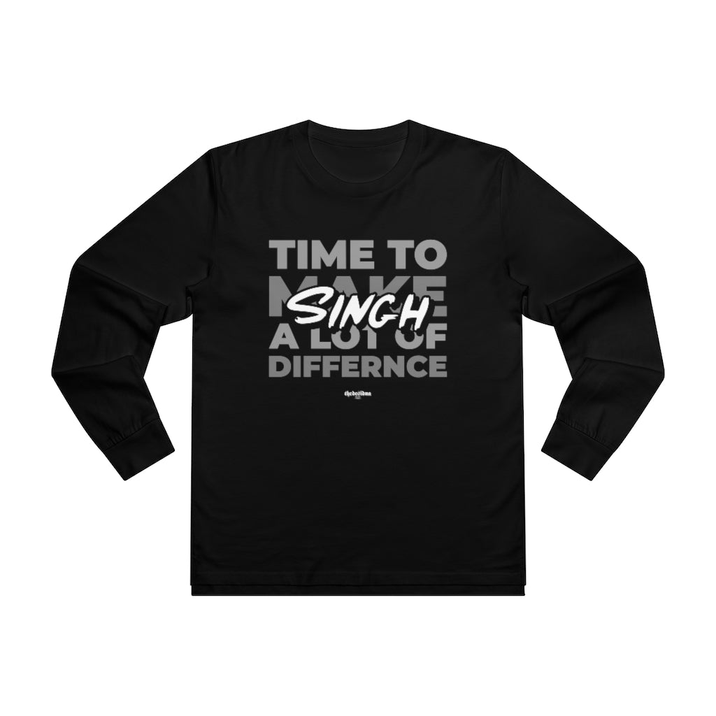 Singh make a difference Long-sleeved Tee