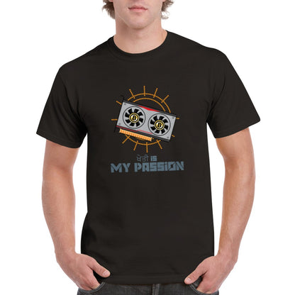 Bitcoin Kheti is My Passion Heavyweight Unisex Crewneck T-shirt