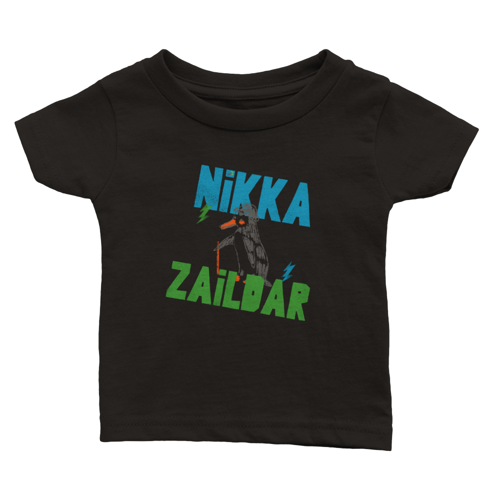 Nikka Zaildar Penguin  Baby Crewneck T-shirt