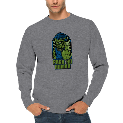 Para Ho Human desi Zombie Premium Unisex Crewneck Sweatshirt