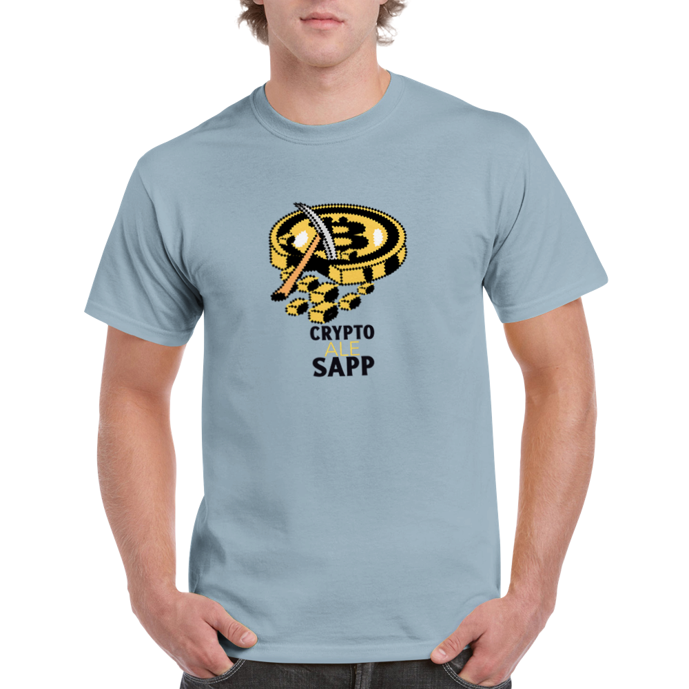 Crypto Ale Sap Heavyweight Men's Crewneck T-shirt