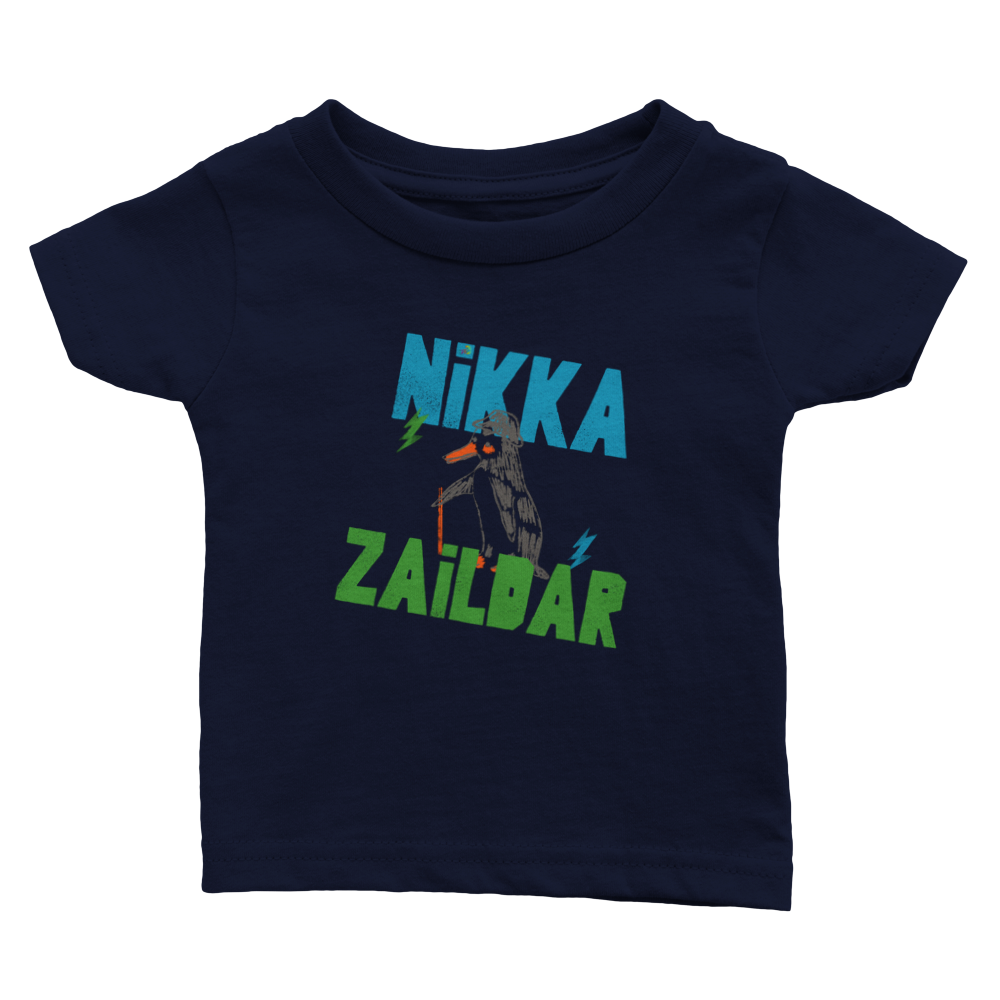 Nikka Zaildar Penguin  Baby Crewneck T-shirt