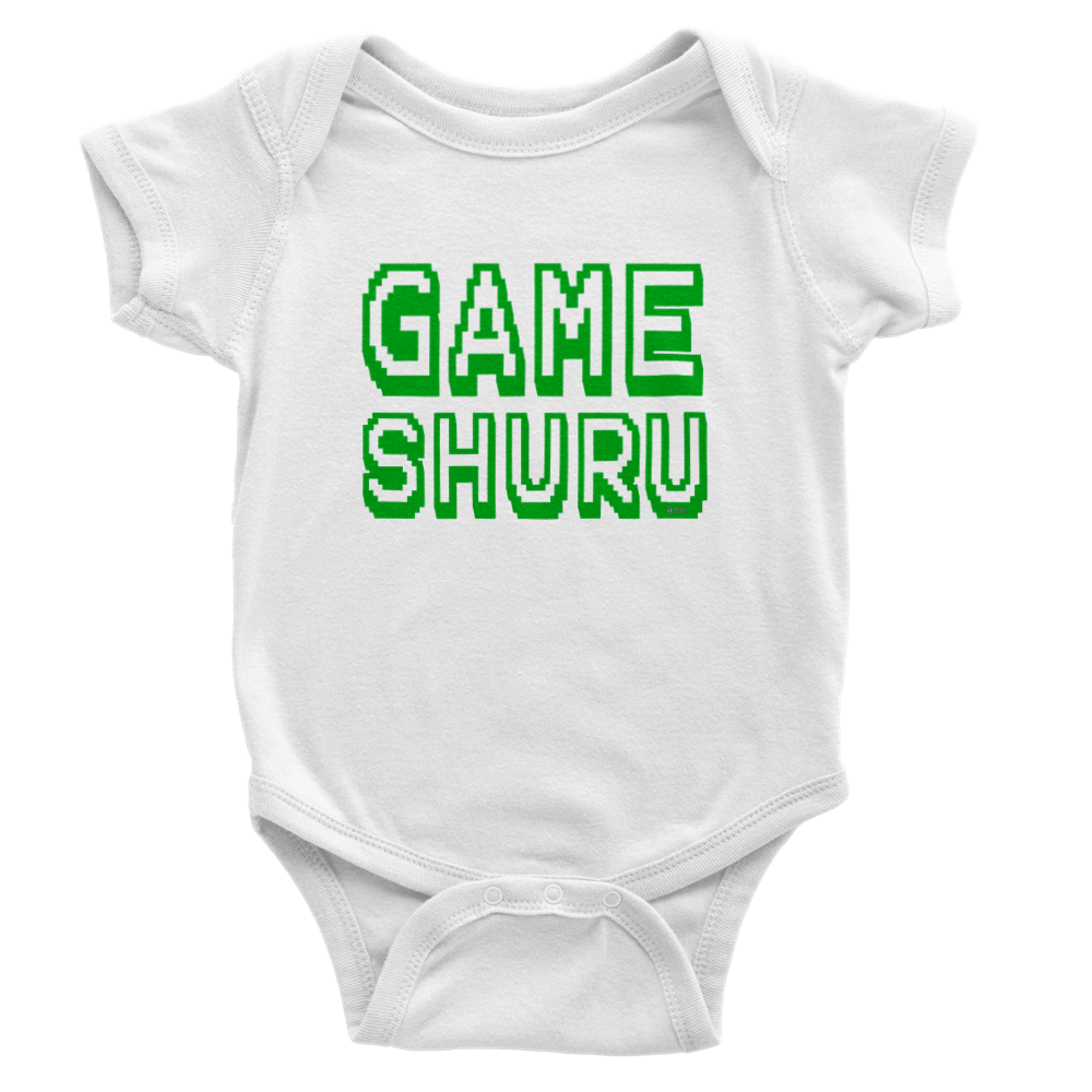 Game Shuru Baby boy/girl Short Sleeve Onesies
