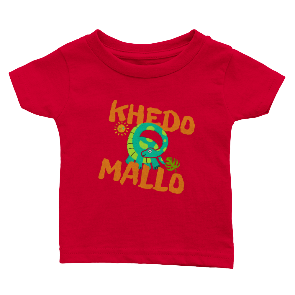 Khedo Mallo Dinosaurs Baby Crewneck T-shirt