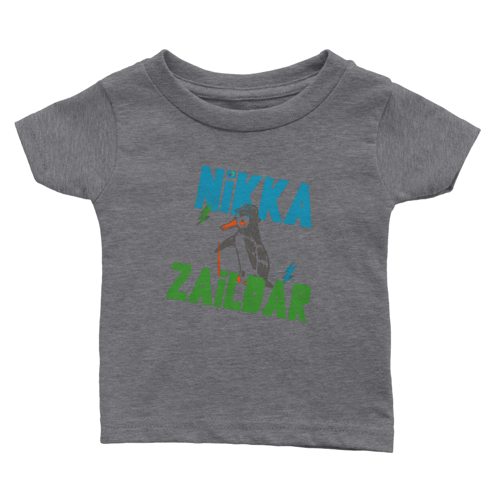 Nikka Zaildar Penguin  Baby Crewneck T-shirt