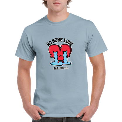 No More Love Bas Jhooth Heavyweight Unisex Crewneck T-shirt