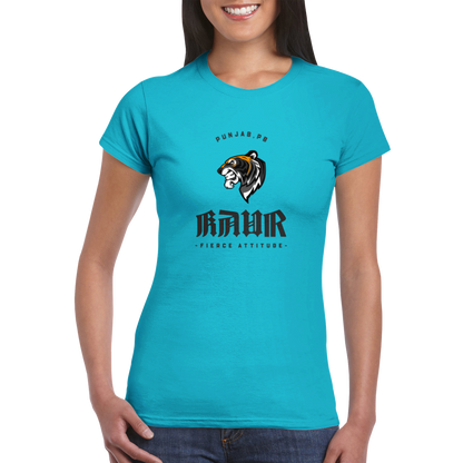 Kaur Lioness Womens Crewneck T-shirt