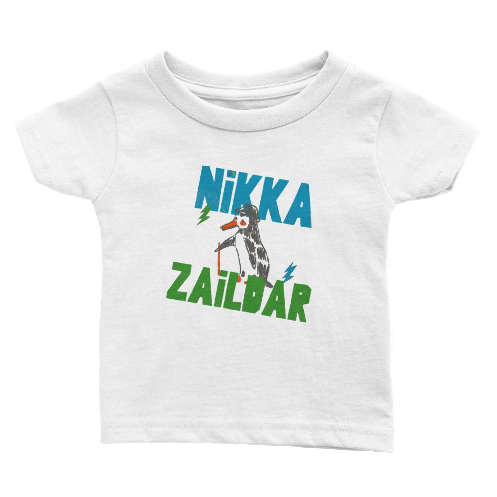 Nikka Zaildar Penguin  Baby Crewneck T-shirt