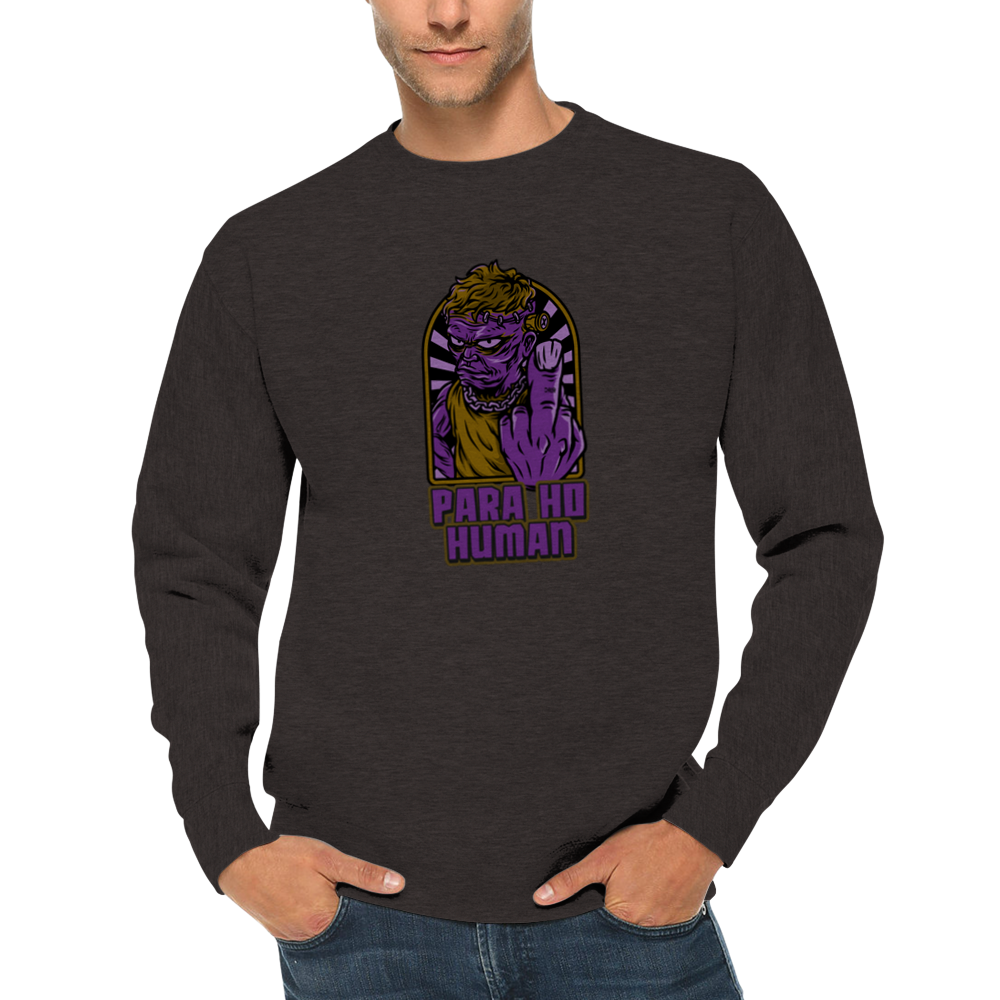 Para Ho Human desi Zombie Premium Unisex Crewneck Sweatshirt