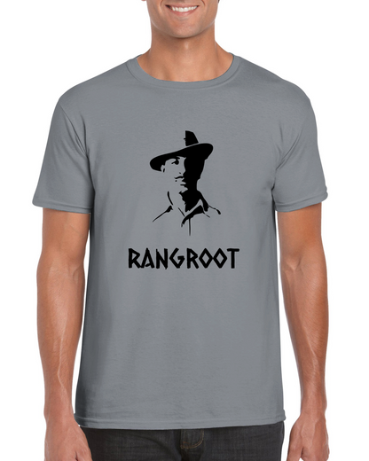 Bhagat Singh Rangroot Men Crewneck T-shirt