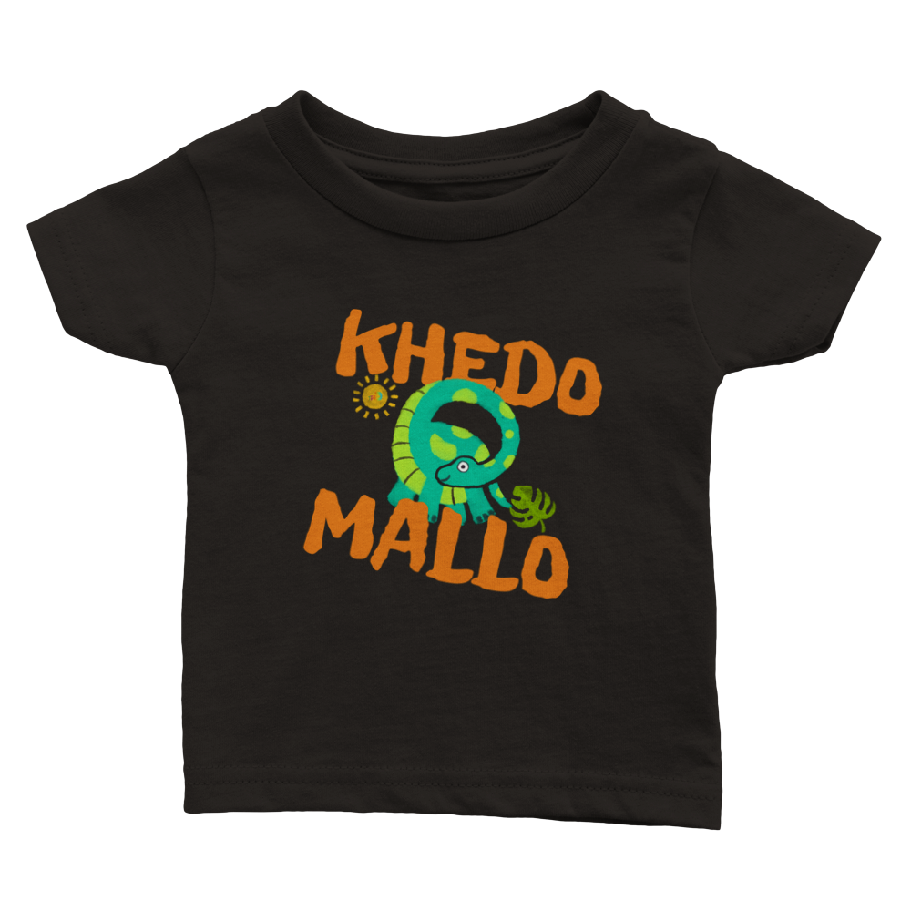 Khedo Mallo Dinosaurs Baby Crewneck T-shirt