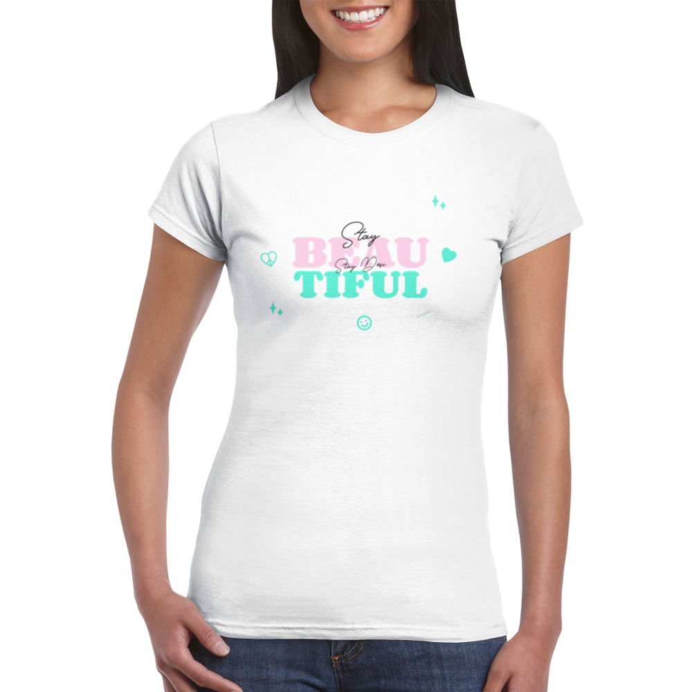 Stay beautiful stay Desi Women's Crewneck T-shirt