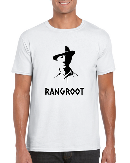 Bhagat Singh Rangroot Men Crewneck T-shirt