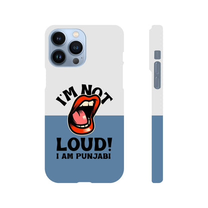 Punjabi and loud iphone 13 and iphone 12 Slim case