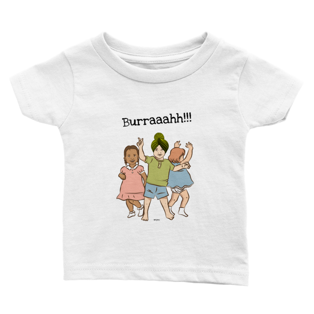 Burrraah Punjabi Baby Crewneck T-shirt